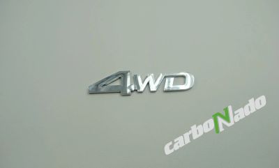 Лот: 17232343. Фото: 1. Шильдик самоклеящийся 4 WD Хром... Детали тюнинга