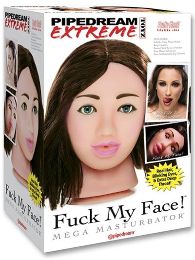 Лот: 22069543. Фото: 1. Мастурбатор Fuck My Face на присоске... Игрушки
