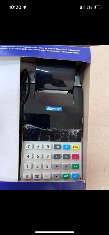 Лот: 25267883. Фото: 1. Касса Меркурий-115Ф. Торговое