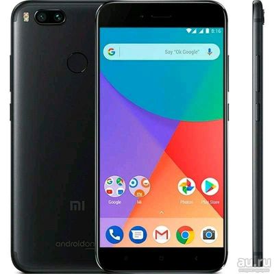 Лот: 10815945. Фото: 1. Новый! Xiaomi Mi A1 4/64 Black... Смартфоны