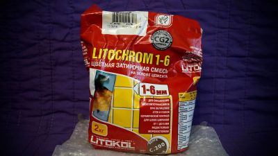 Лот: 12444908. Фото: 1. Затирка Litichrom 1-6 цветная... Смеси, шпатлевки, цемент