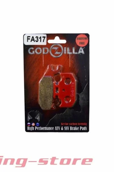 Лот: 11976165. Фото: 1. Тормозные колодки правые Godzilla... Запчасти
