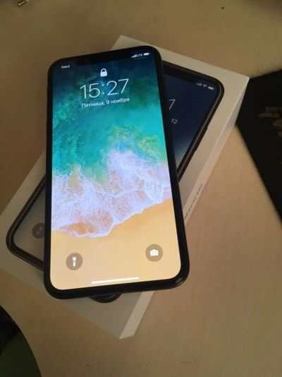 Лот: 12609787. Фото: 1. Iphone x 64gb space gray. Смартфоны