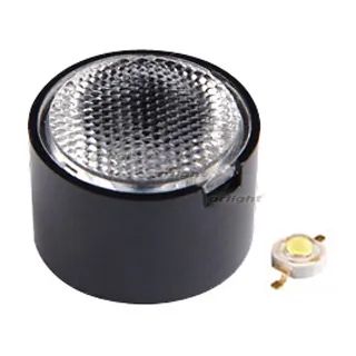 Лот: 23270884. Фото: 1. Линза 65DH1BF (65°, Emitter, black... Светодиоды