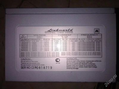 Лот: 1176806. Фото: 1. Блоки питания LinkWorld LW2-350W... Корпуса, блоки питания