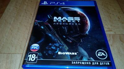 Лот: 12151368. Фото: 1. Mass Effect Andromeda PS4 / Лицензионный... Игры для консолей