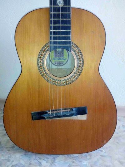 Лот: 5493974. Фото: 1. гитара Cremona, требующая ремонта. Гитары