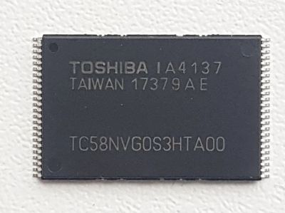 Лот: 14919680. Фото: 1. NAND FLASH TC58NVG0S3HTA00 box-74. Микросхемы