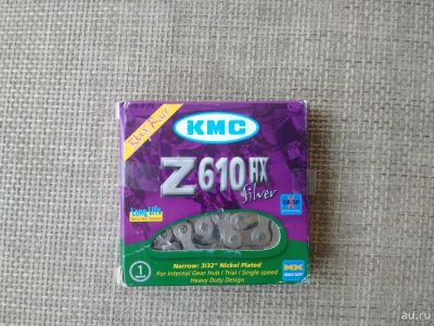 Лот: 8010934. Фото: 1. Цепь BMX KMC Z610 3/32". Запчасти