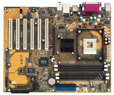 Лот: 804719. Фото: 1. Материнская плата Asus P4S533-X... Материнские платы