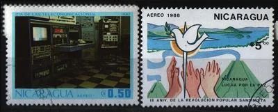 Лот: 6842821. Фото: 1. Никарагуа 1982-88г 2марки. Марки