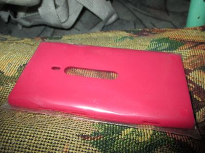 Лот: 3504296. Фото: 1. Накладка на Nokia 800 оригинал. Чехлы, бамперы