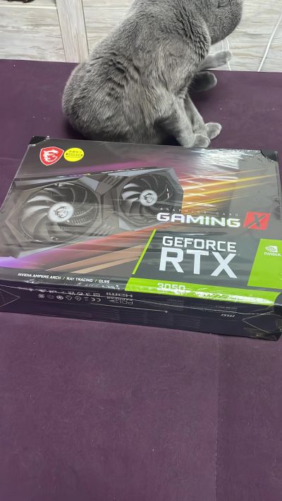 Лот: 19133740. Фото: 1. Geforce Rtx 3050 Gaming X. Видеокарты