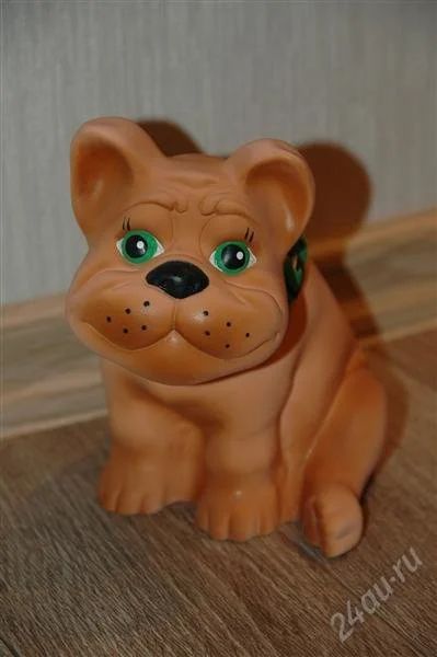 Лот: 2357569. Фото: 1. Собака резиновая. Игрушки для купания