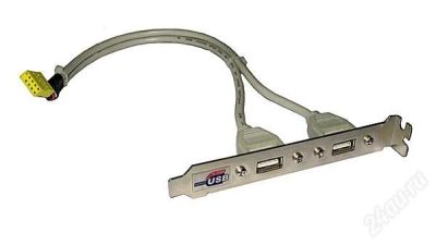 Лот: 1397444. Фото: 1. Планка на заднюю панель USB 100р... Шлейфы, кабели, переходники