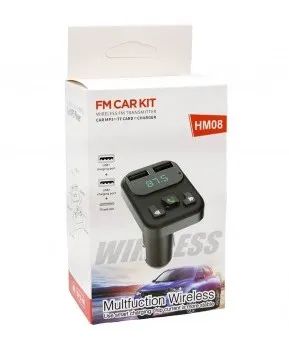 Лот: 22183428. Фото: 1. Модулятор Bluetooth EP HM08 2USB... FM-модуляторы, трансмиттеры