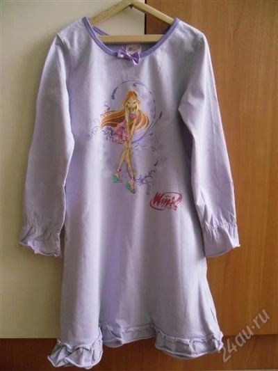 Лот: 2679610. Фото: 1. Winx - Ночная рубашка на 9-10... Одежда для дома