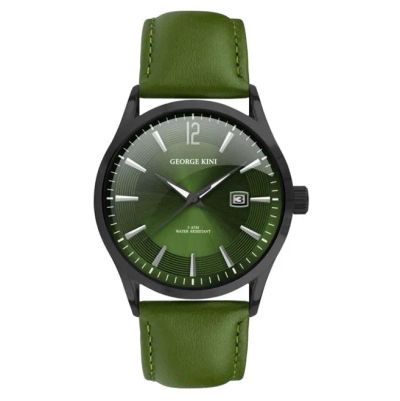 Лот: 23807792. Фото: 1. Мужские часы GEORGE KINI Khaki... Оригинальные наручные часы