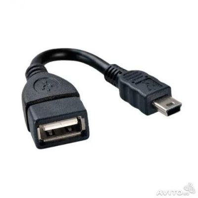 Лот: 6591395. Фото: 1. Переходник OTG USB - mini USB... Дата-кабели, переходники
