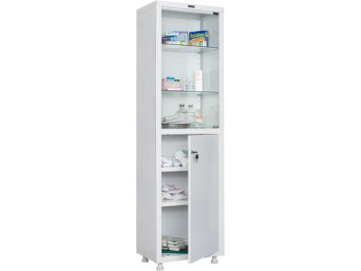 Лот: 3400655. Фото: 1. Медицинский шкаф Практик MED 1... Металлическая мебель