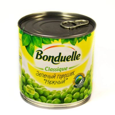 Лот: 8712685. Фото: 1. зеленый горошек Bonduelle бондюэль. Консервы