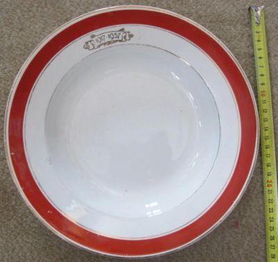 Лот: 14329592. Фото: 1. тарелка 40 лет ВОСР,1957 год. Тарелки, блюда, салатники