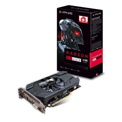 Лот: 11111334. Фото: 1. видеокарта Radeon RX460 4Gb Sapphire... Видеокарты