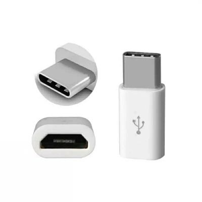 Лот: 16924327. Фото: 1. Переходник OTG Micro usb Type-C. Дата-кабели, переходники