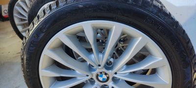 Лот: 23971281. Фото: 1. Колёса BMW с зимней резиной Nokian... Шины