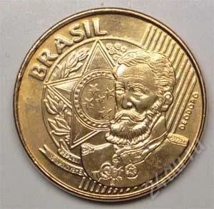 Лот: 1588187. Фото: 1. Бразилия. 25 сентаво 2004г. (1-2... Америка