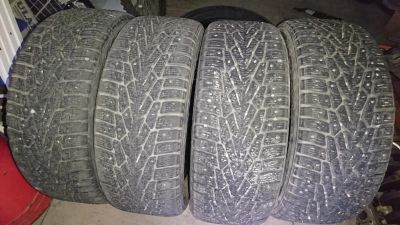 Лот: 10545614. Фото: 1. Nokian Hakkapeliitta 7 215/60... Шины