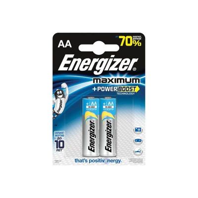 Лот: 17552767. Фото: 1. Батарейка AA(LR6) ENERGIZER Maximum... Батарейки, аккумуляторы, элементы питания