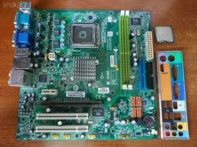 Лот: 16389691. Фото: 1. ACER 775 (чипсет NForce) mATX... Материнские платы