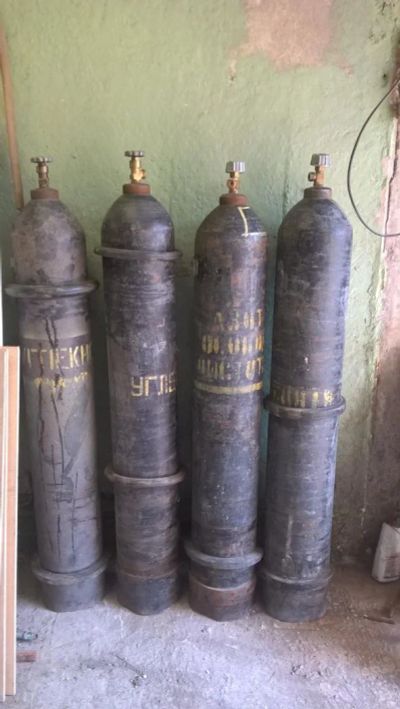 Лот: 10062711. Фото: 1. Балоны с газом. Баллоны, газ в баллонах