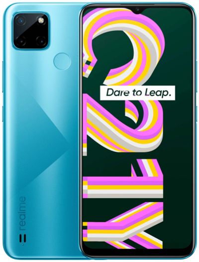 Лот: 19903288. Фото: 1. Смартфон Realme C21Y 3/32Gb Blue. Смартфоны