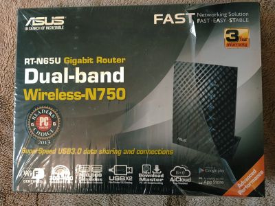 Лот: 19372056. Фото: 1. WiFi Роутер Asus RT-N65U USB3... Маршрутизаторы (роутеры)
