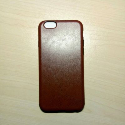 Лот: 11592262. Фото: 1. Кожаный чехол на iphone 6/6s. Чехлы, бамперы