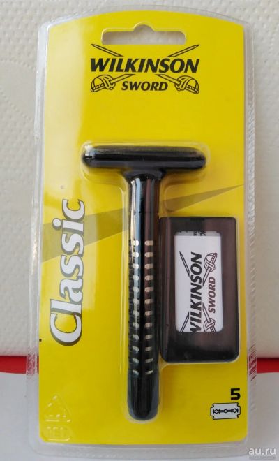 Лот: 15196162. Фото: 1. Wilkinson Sword Classic Т-образный... Бритвенные станки и лезвия