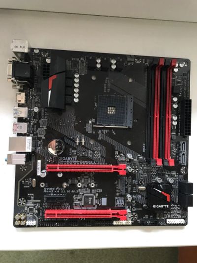 Лот: 12426548. Фото: 1. Материнская плата Gigabyte GA-AB350-Gaming... Материнские платы