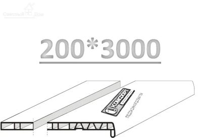 Лот: 7928023. Фото: 1. Подоконник ПВХ, БФК, Комфорт... Фурнитура, комплектующие