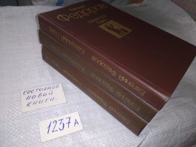 Лот: 19319694. Фото: 1. Е.Федоров Каменный пояс. В 3 книгах... Художественная