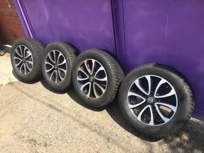 Лот: 9974005. Фото: 1. Колеса в сборе R17 5*114,3+Nokian... Шины на дисках