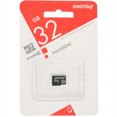 Лот: 18336775. Фото: 1. Карта Памяти SmartBuy MicroSDHC... Карты памяти