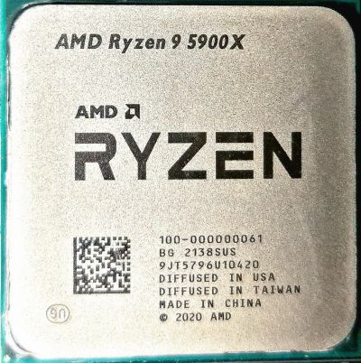 Лот: 22222443. Фото: 1. Ryzen 9 5900X + ASUS TUF Gaming... Процессоры