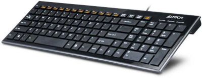 Лот: 4553058. Фото: 1. Клавиатура USB A4Tech KX-100 116кл... Клавиатуры и мыши