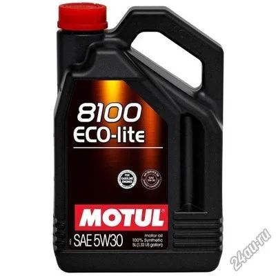 Лот: 6390692. Фото: 1. Motul 8100 Eco-lite 5w-30 (Мотюль... Масла, жидкости