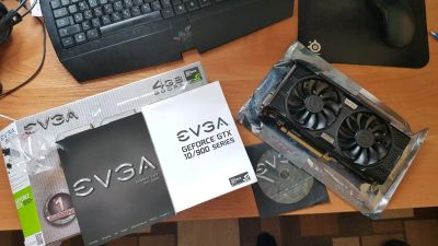 Лот: 11242067. Фото: 1. GTX 1050Ti EVGA SSC, 4gb (GTX... Видеокарты
