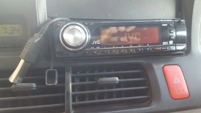 Лот: 16369738. Фото: 1. Автомагнитола JVC KD-BT1. Автомагнитолы
