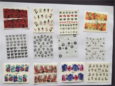 Лот: 7515784. Фото: 1. Дизайн ногтей наклейки и водные... Украшения, дизайн ногтей