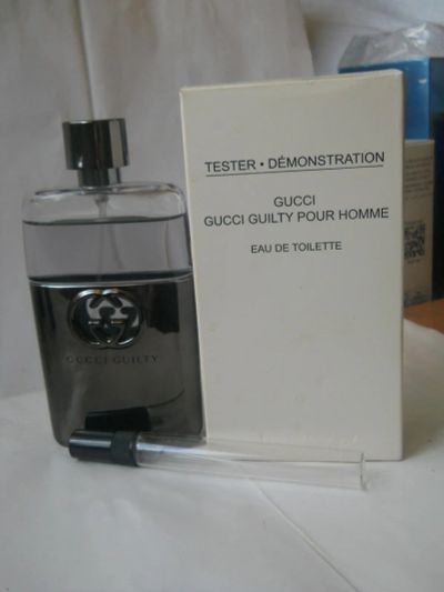 Лот: 10096665. Фото: 1. Guilty Pour Homme Gucci 10мл тестер. Мужская парфюмерия